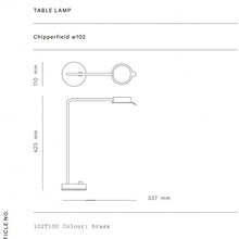 Chipperfield W102 LED Desk Lamp